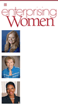 Mobile Screenshot of enterprisingwomen.com